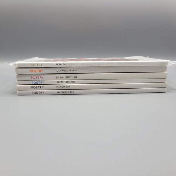 Set Of 6 Poetry Magazines Various - Picture 14 of 14